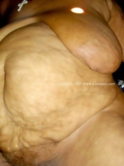 Big and enjoyable saggy granny tits