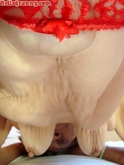 Big granny ass and hairy pussy